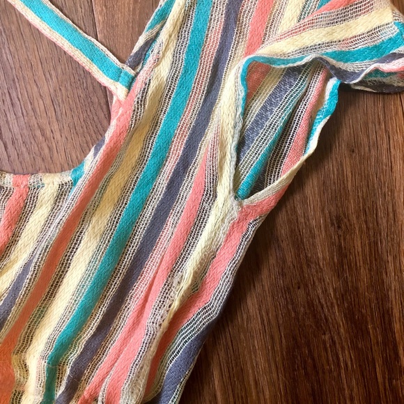 Billabong Striped Knit Top with Fringe - Picture 7 of 7